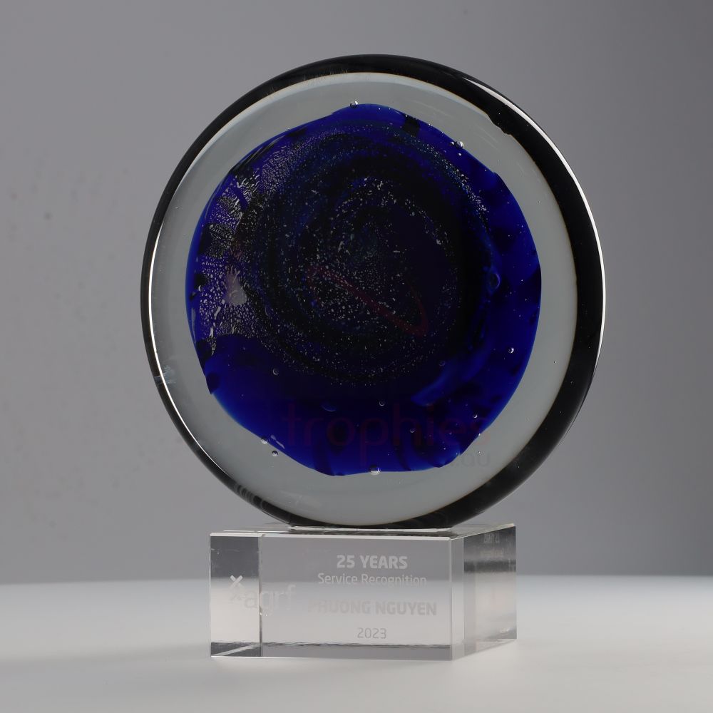 Art Glass Caspian 190mm