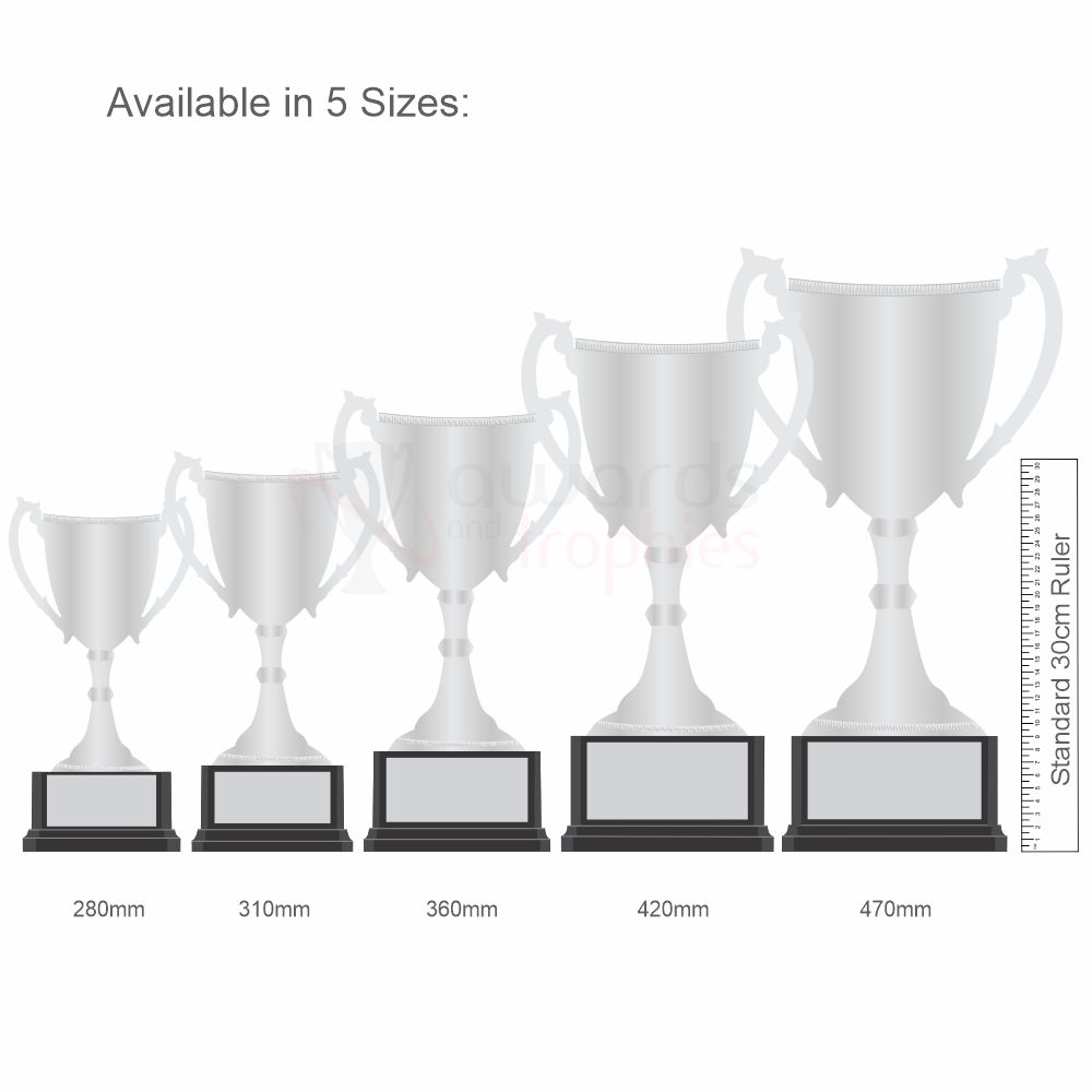 Honour Nickel Plated Silver Cup 360mm