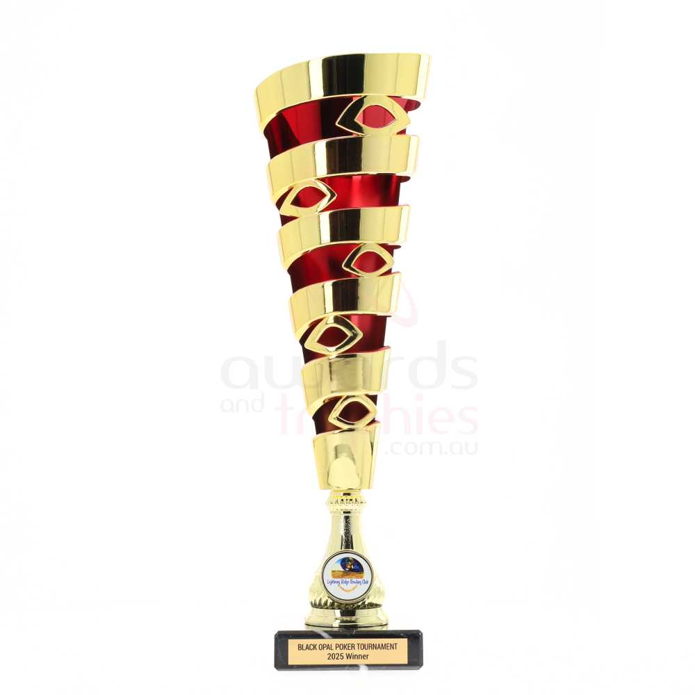 Mega Spiral Red 330mm