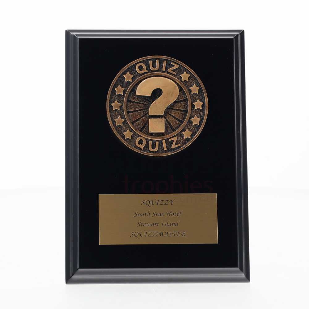 Polaris Quiz Plaque 150mm