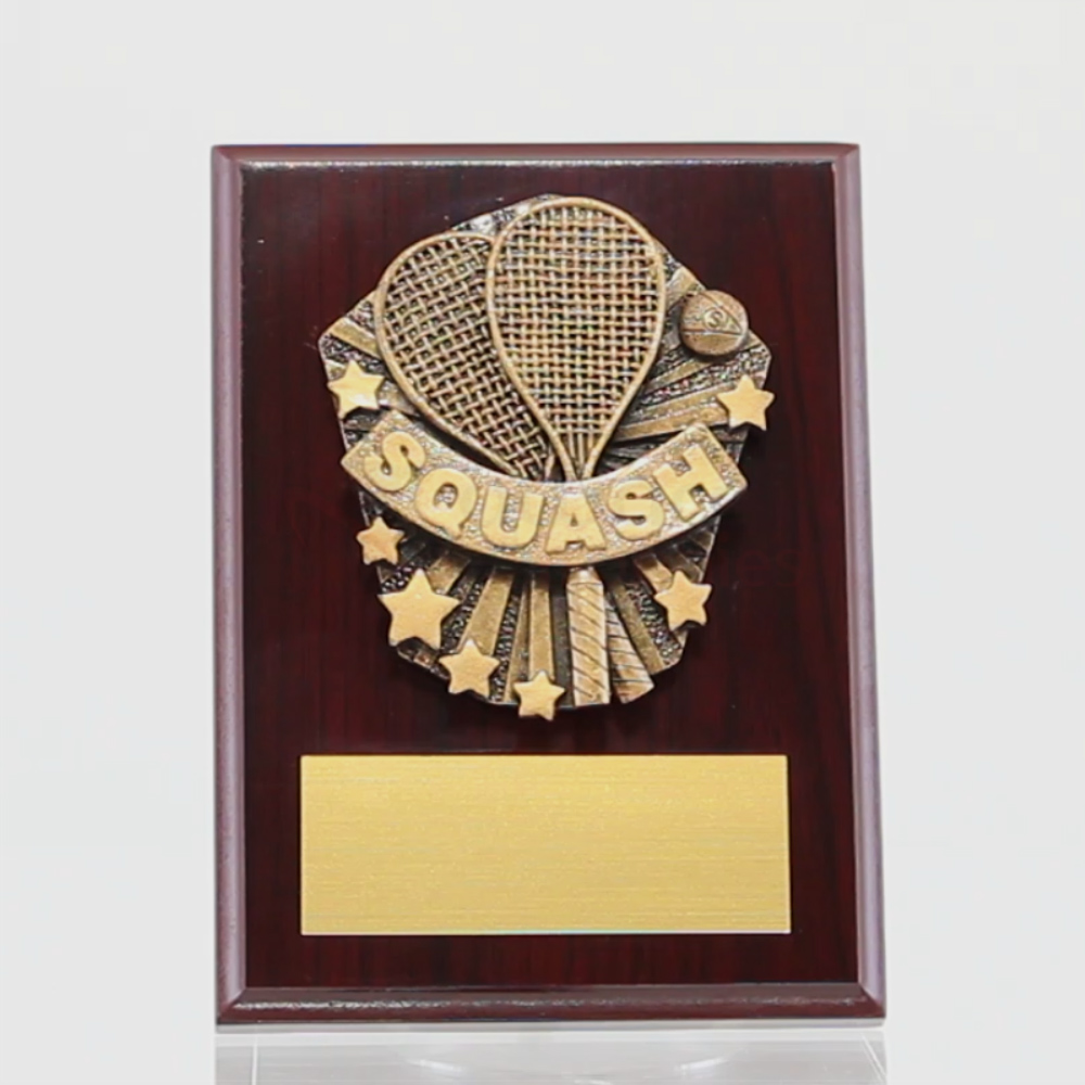 Cosmos Squash Walnut Plaque 150mm