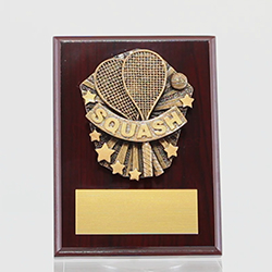 Cosmos Squash Walnut Plaque 150mm