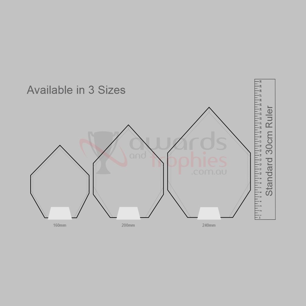 Glacier Series Heptagon 240mm