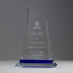 Glass Peak on Blue Base 185mm