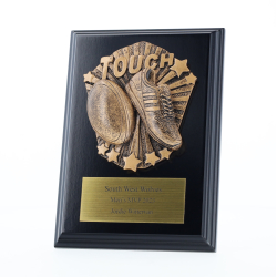 Cosmos Touch Black Plaque 150mm