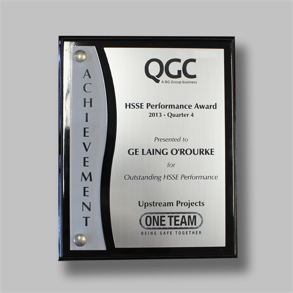 Accolade Series - Achievement Plaque 300mm