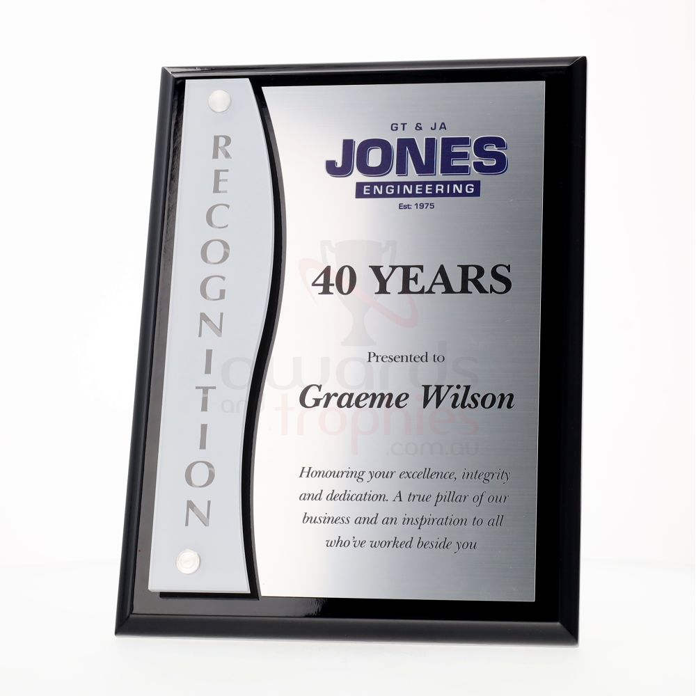 Accolade Series - Recognition Plaque 225mm