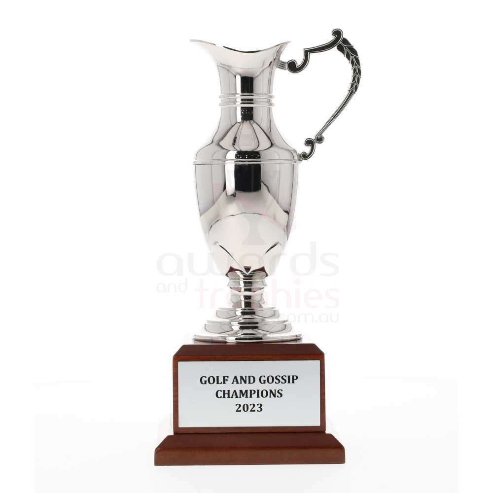 Nickel Plated Claret Jug 335mm