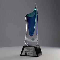 Rikaro Blue/Green Vase 290mm