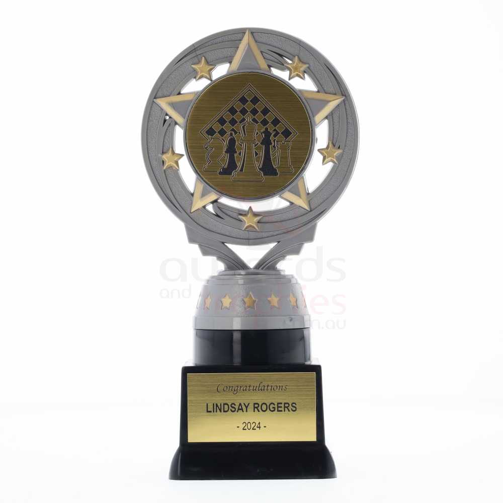 Chess Silver Torch 180mm