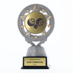 Lawn Bowls Silver Torch 150mm