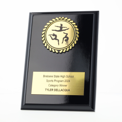 Female Gymnastics Plaque 150mm