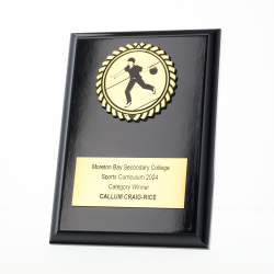 Male Tenpin Bowling Plaque 150mm