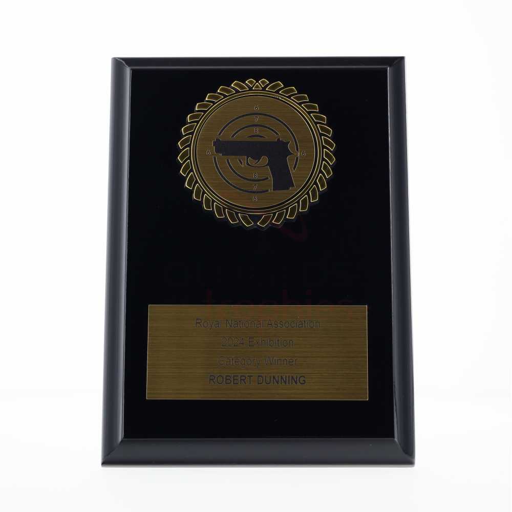 Pistol Plaque 150mm