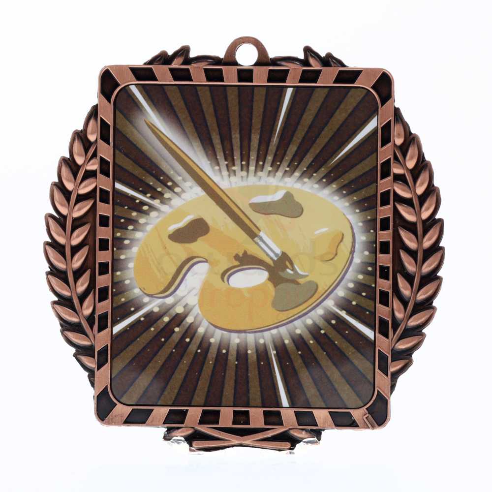 Lynx Wreath Visual Arts Medal Bronze 