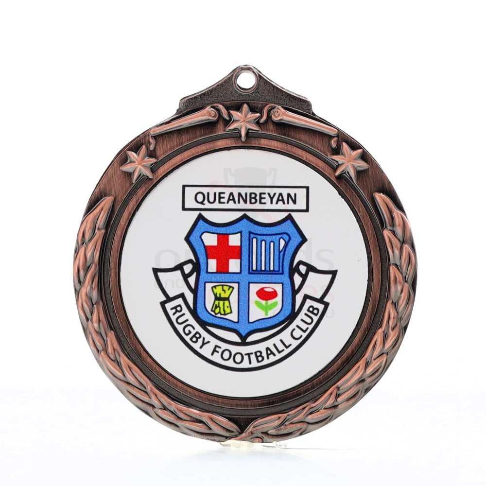 Tristar Personalised Medal 70mm Bronze 