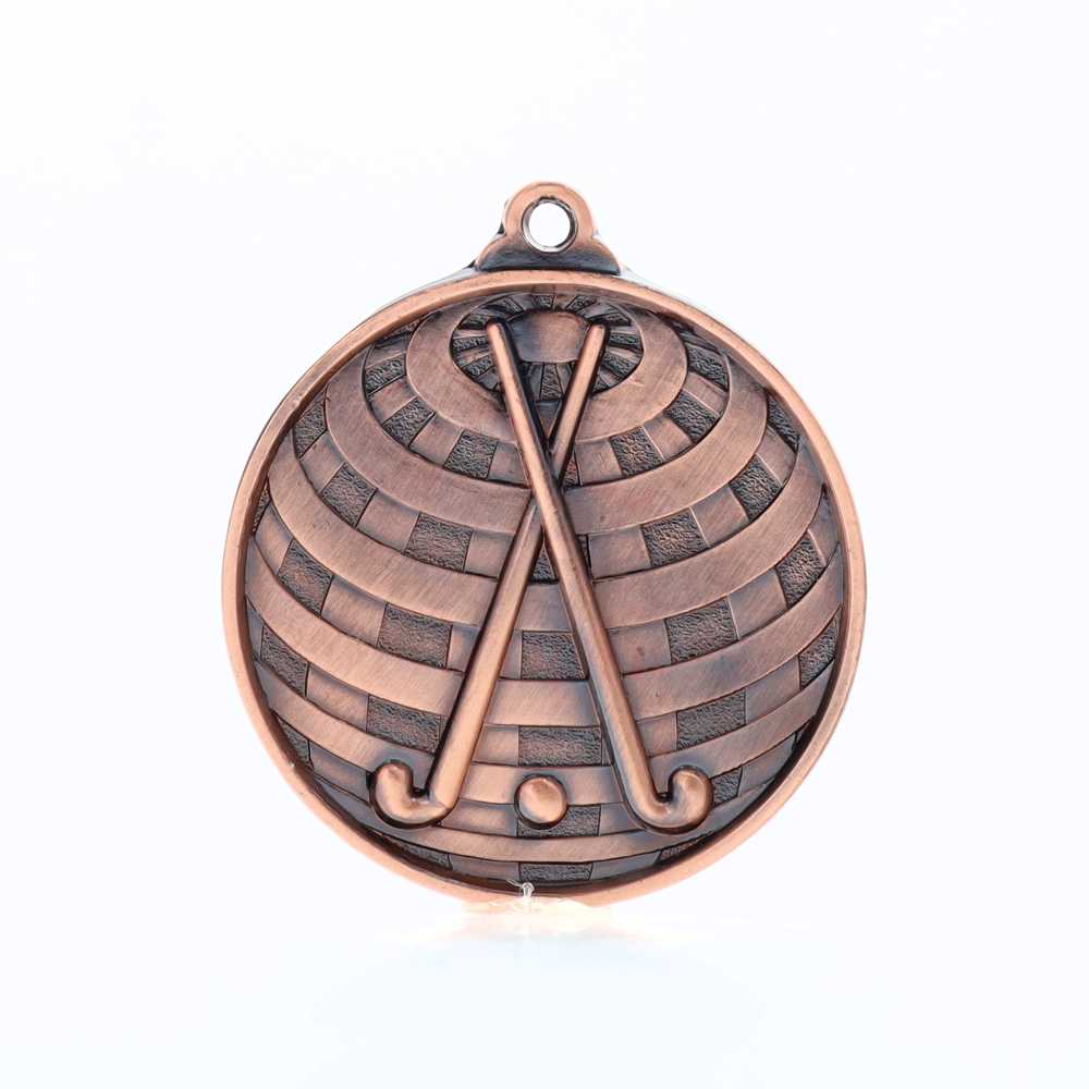Global Hockey Medal 50mm Bronze 