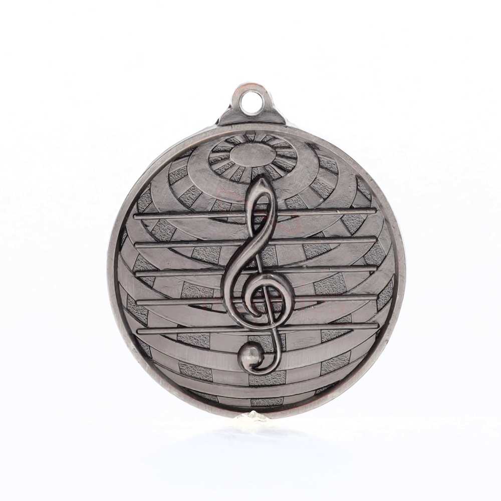 Global Music Medal 50mm Silver 