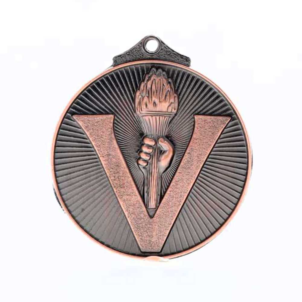 Embossed Achievement Medal 52mm Bronze