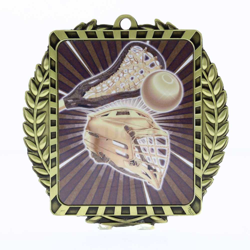 Lynx Wreath Lacrosse Gold