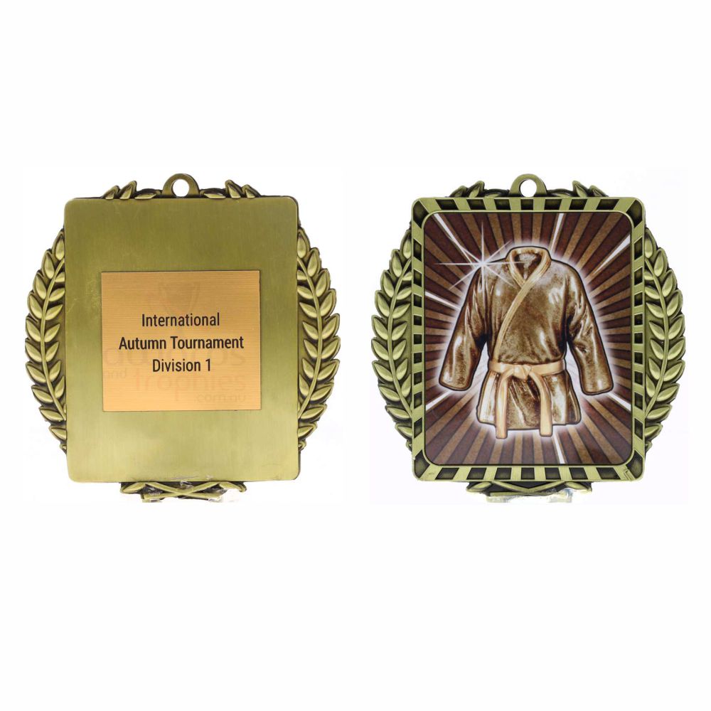 Lynx Wreath Martial Arts Gold
