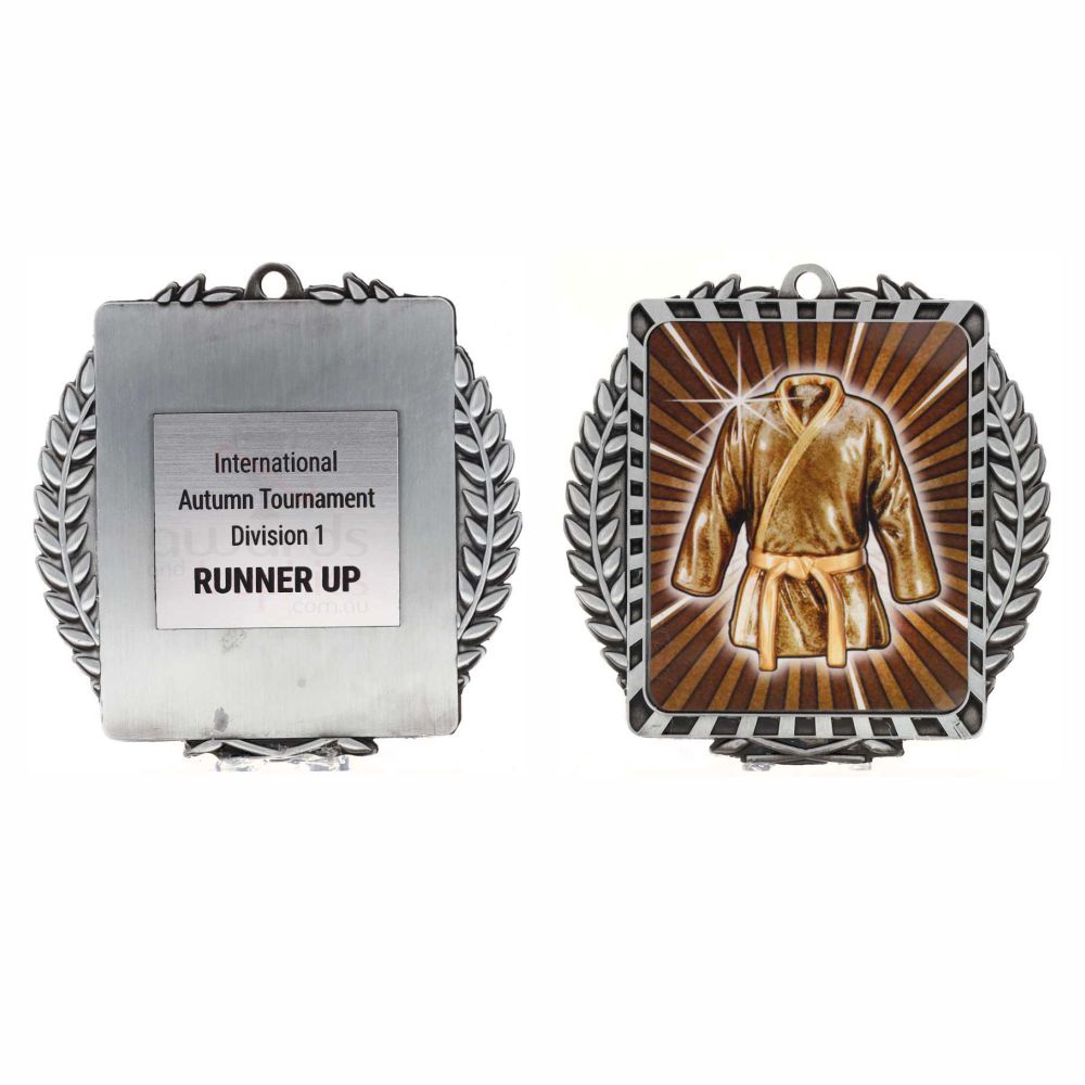 Lynx Wreath Martial Arts Silver