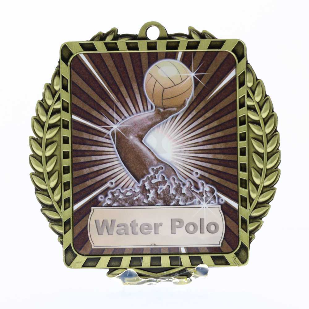 Lynx Wreath Water Polo Medal Gold