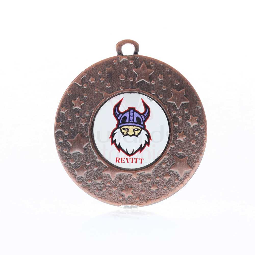 Merit Personalised Medal 50mm Bronze