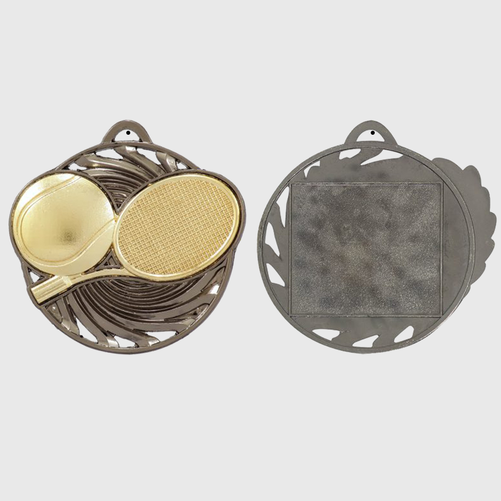 Vortex Tennis Medal 55mm Gold