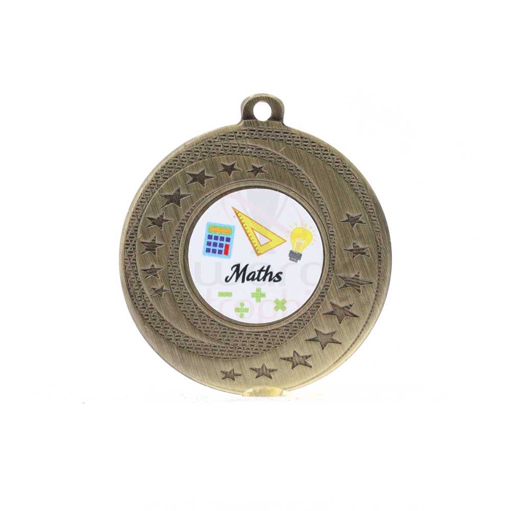 Wayfare Medal Maths - Gold 50mm