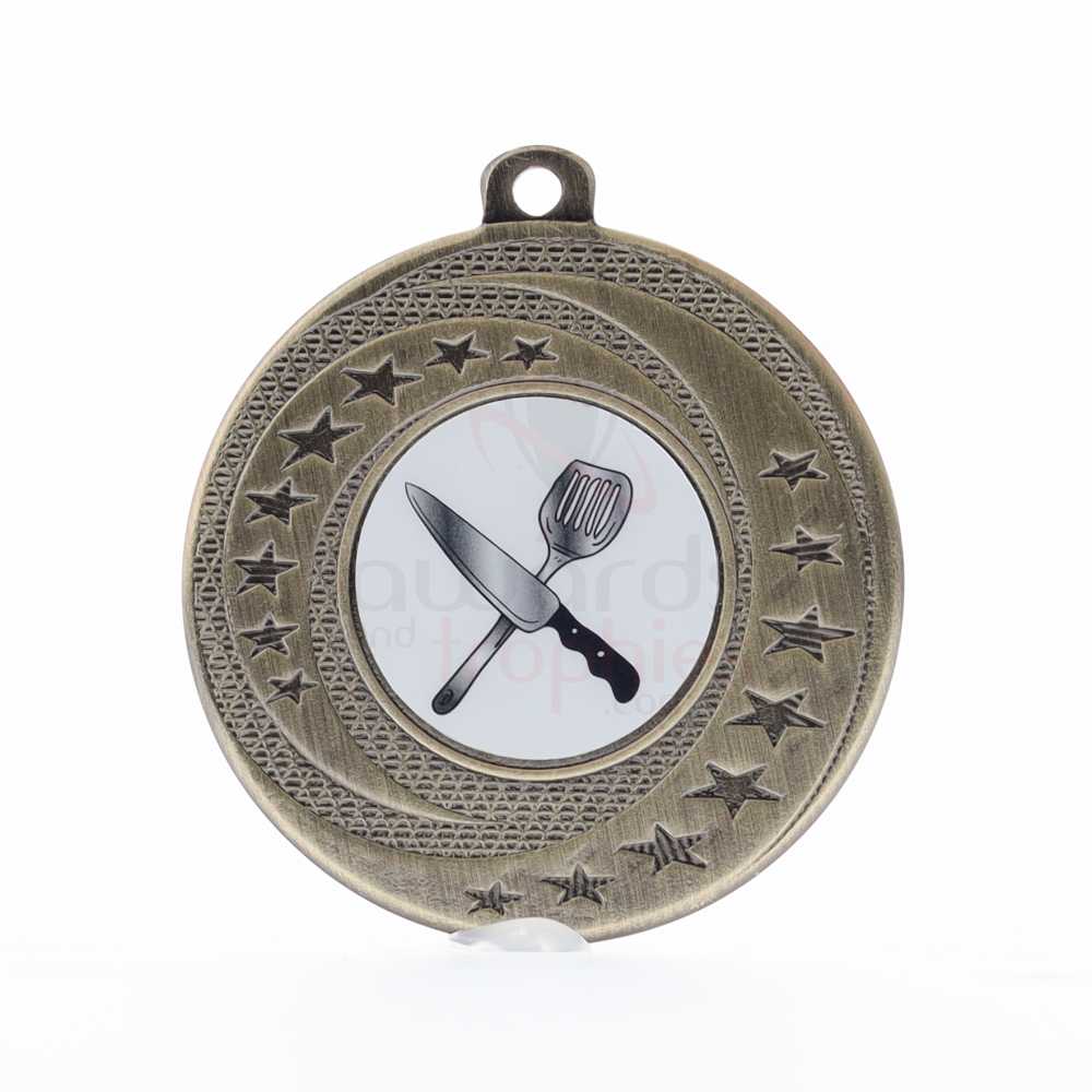 Wayfare Medal Cooking - Gold 50mm
