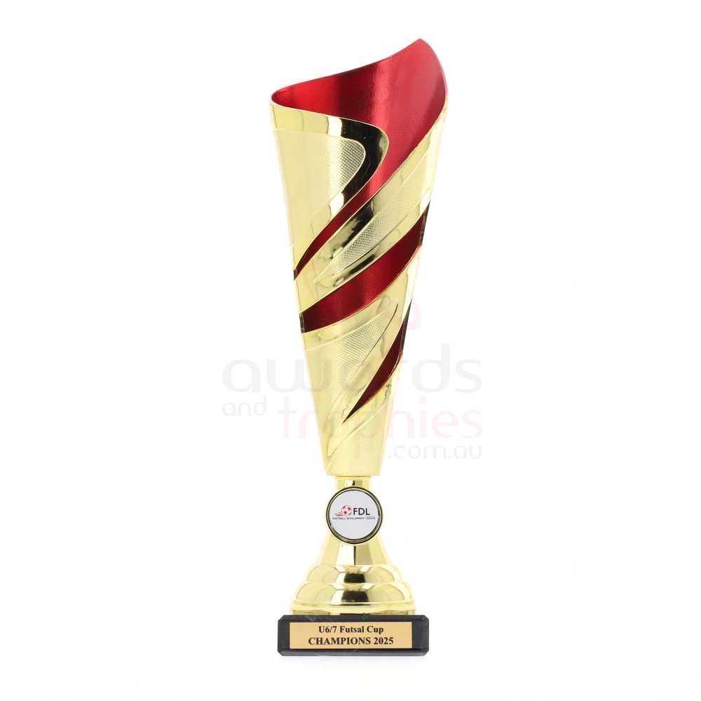 Cyclone Cup Gold / Red 350mm