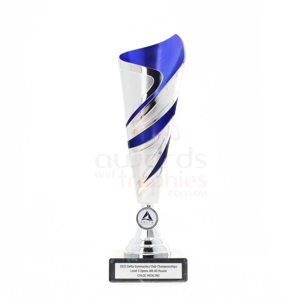 Cyclone Cup Silver / Blue 350mm