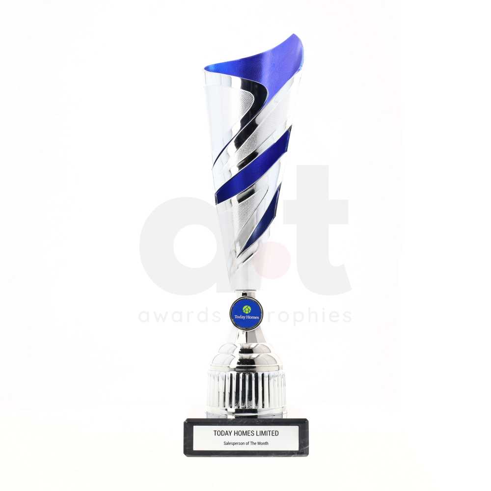 Cyclone Cup Silver / Blue 370mm