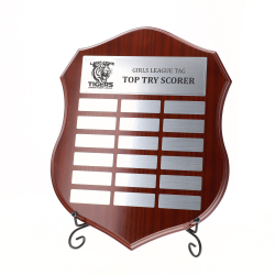 Assembly Shield Distinction Silver 340mm