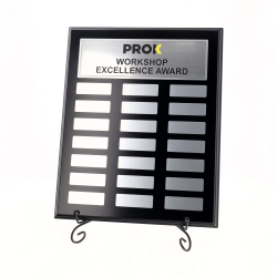 Assembly Plaque Classic Silver 325mm