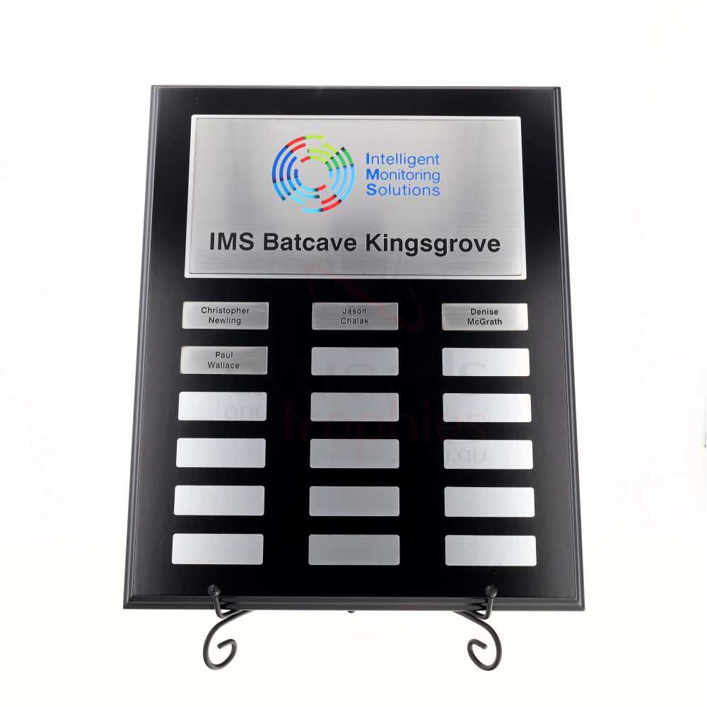 Assembly Plaque Topmost Design 380mm