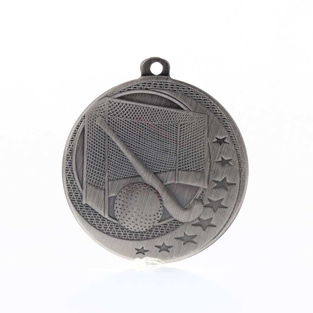 Hockey Wayfare Medal Silver 50mm