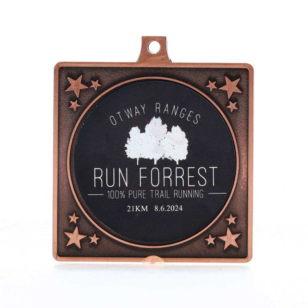Jubilee Personalised Medal 62mm Bronze
