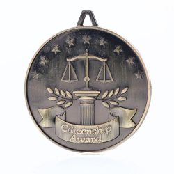 Scholarship Medal Citizenship Gold 62mm