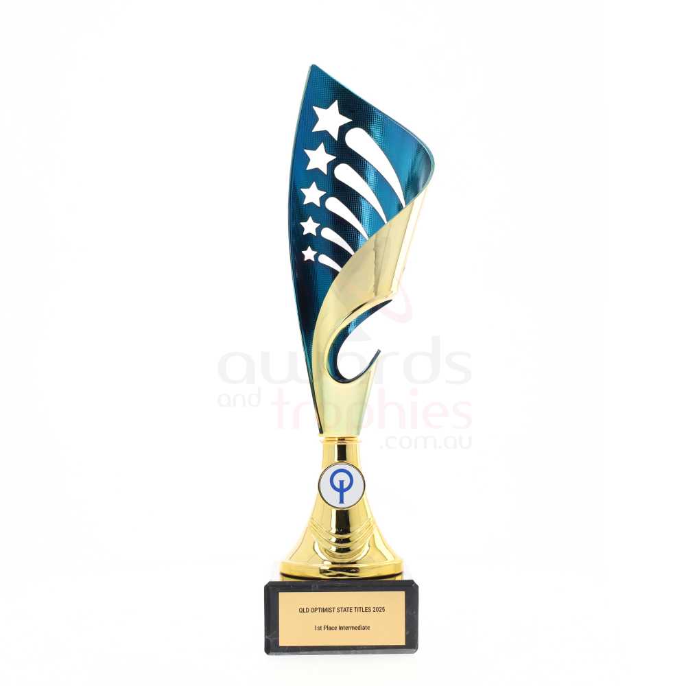 Olympia Cup - Gold/Blue 355mm