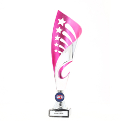 Olympia Cup - Silver/Pink 305mm