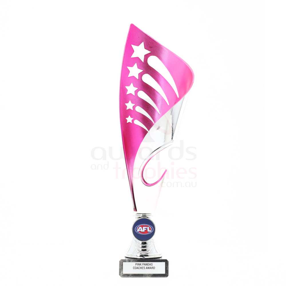 Olympia Cup - Silver/Pink 305mm
