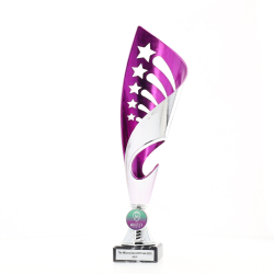 Olympia Cup - Silver/Purple 305mm