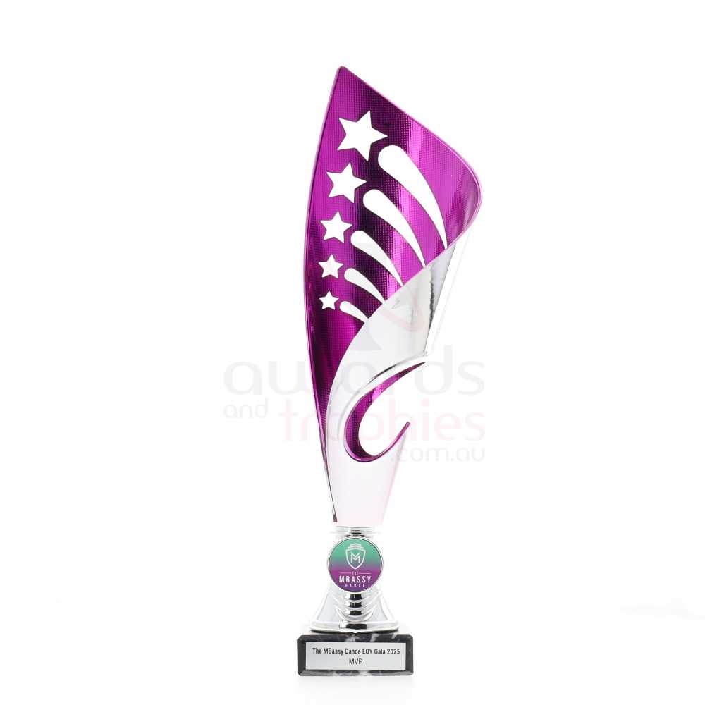 Olympia Cup - Silver/Purple 305mm
