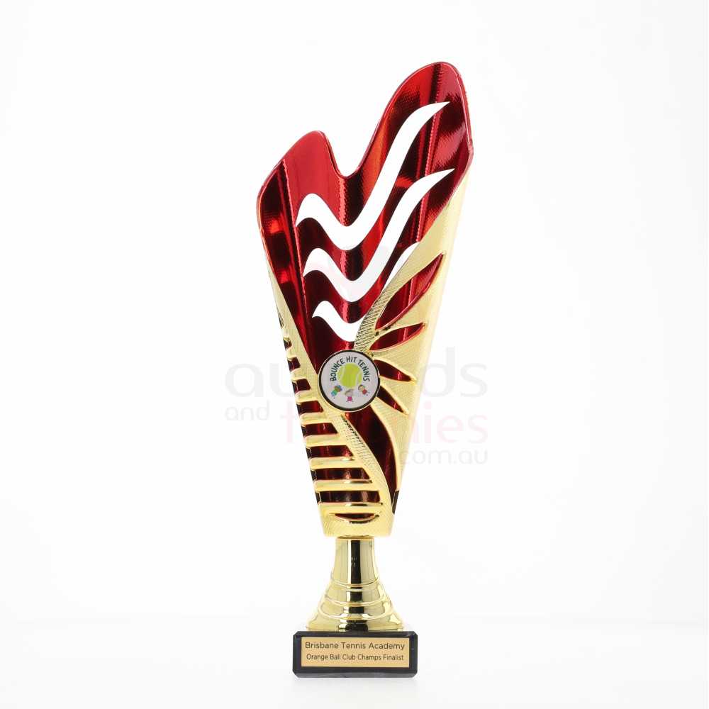 Willow Cup - Gold/Red 315mm