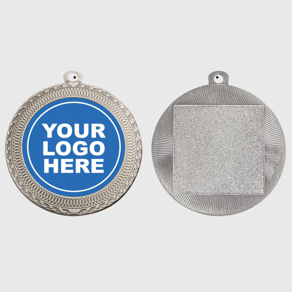 Ovation Personalised Medal Silver 70mm