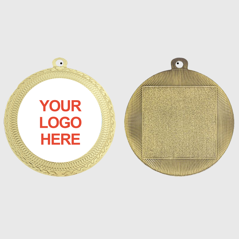 Liberty Personalised Medal Gold 70mm