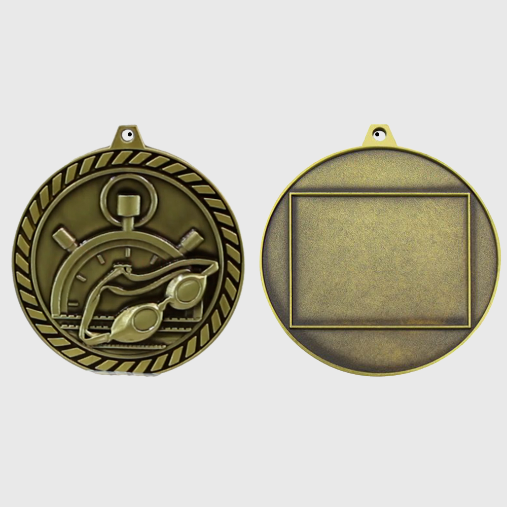 Venture Swimming Medal Gold 60mm
