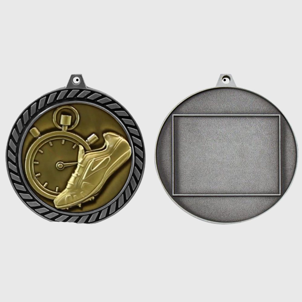 Venture Track Medal Silver 60mm